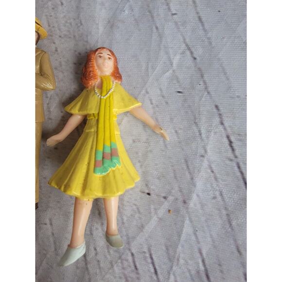 1982 Knickerbocker Little Orphan Annie Mini Figurine Miniatures Lot Of 3 - Picture 2 of 6